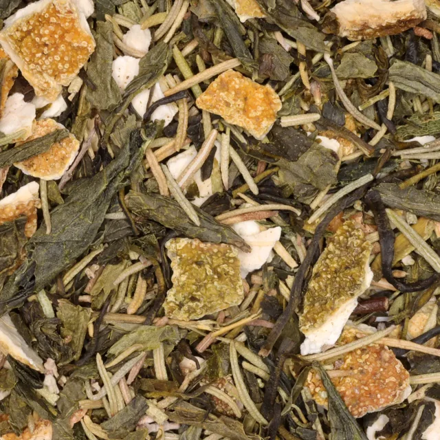 Rosemary & Orange - biologische groene thee