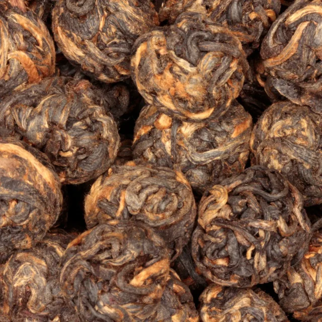 Red Jasmin Dragon Pearls - biologische zwarte thee