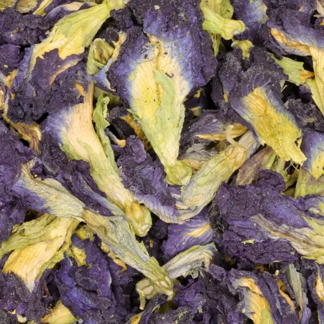 Vlindererwt-bloesem - kruiden