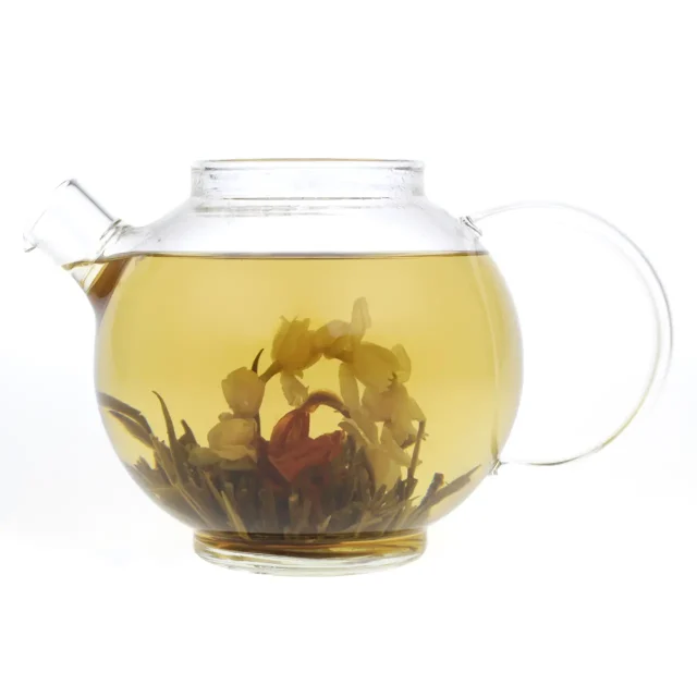 Blooming Basket - bloeiende groene thee