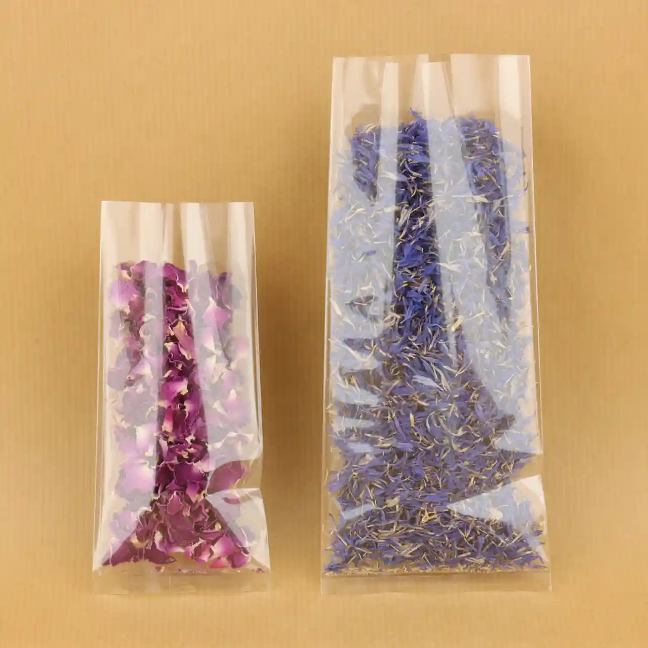 Transparante PP vlakke zakjes