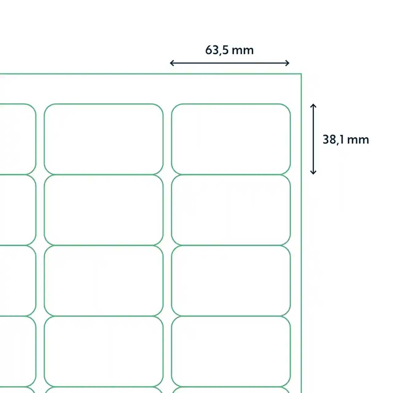 A4 etiketvellen - Afbeelding 15