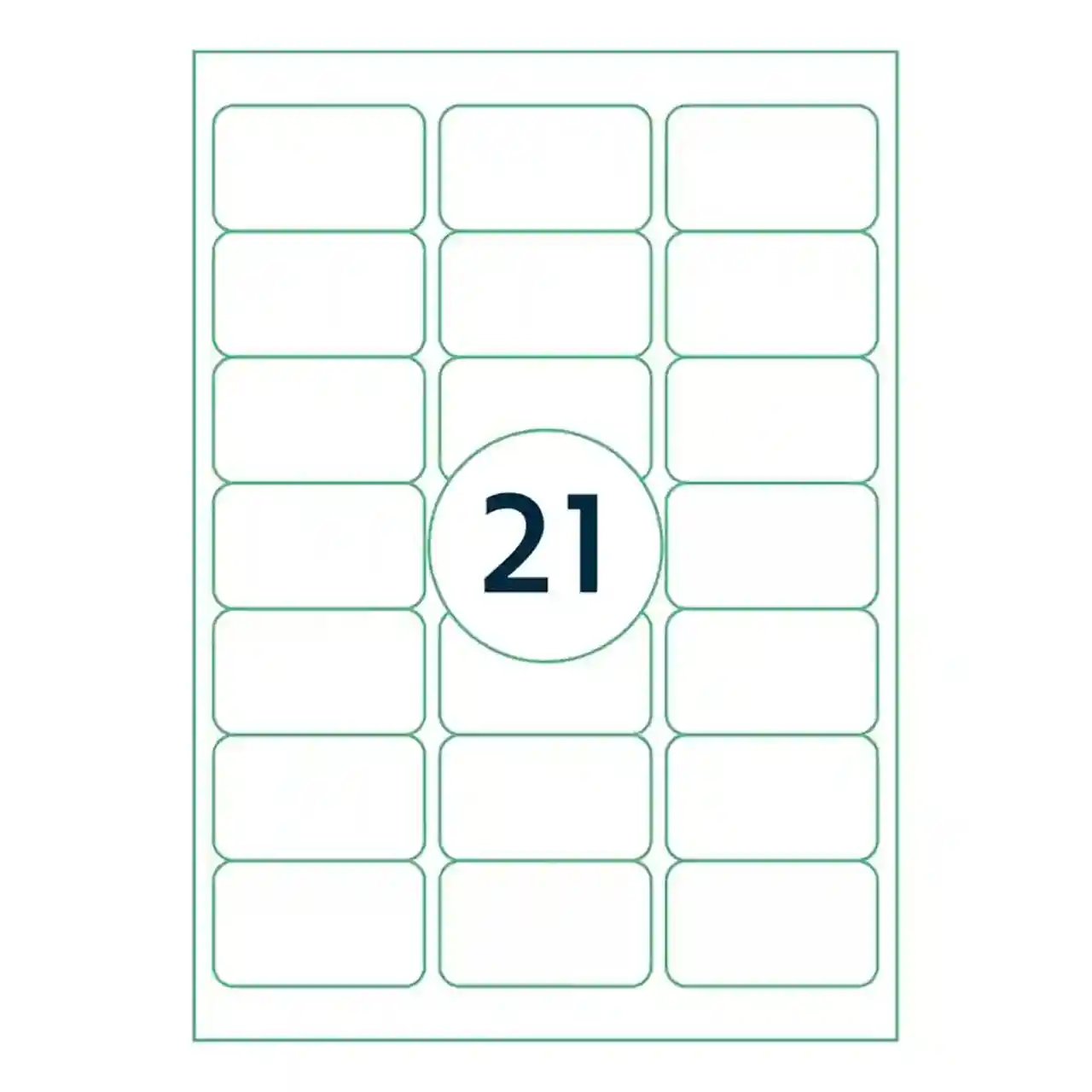 A4 etiketvellen - Afbeelding 16