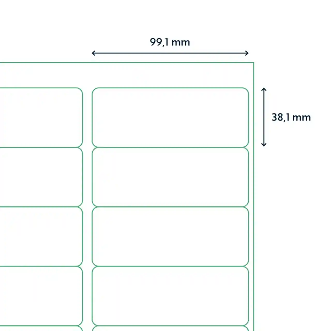 A4 etiketvellen - Afbeelding 9