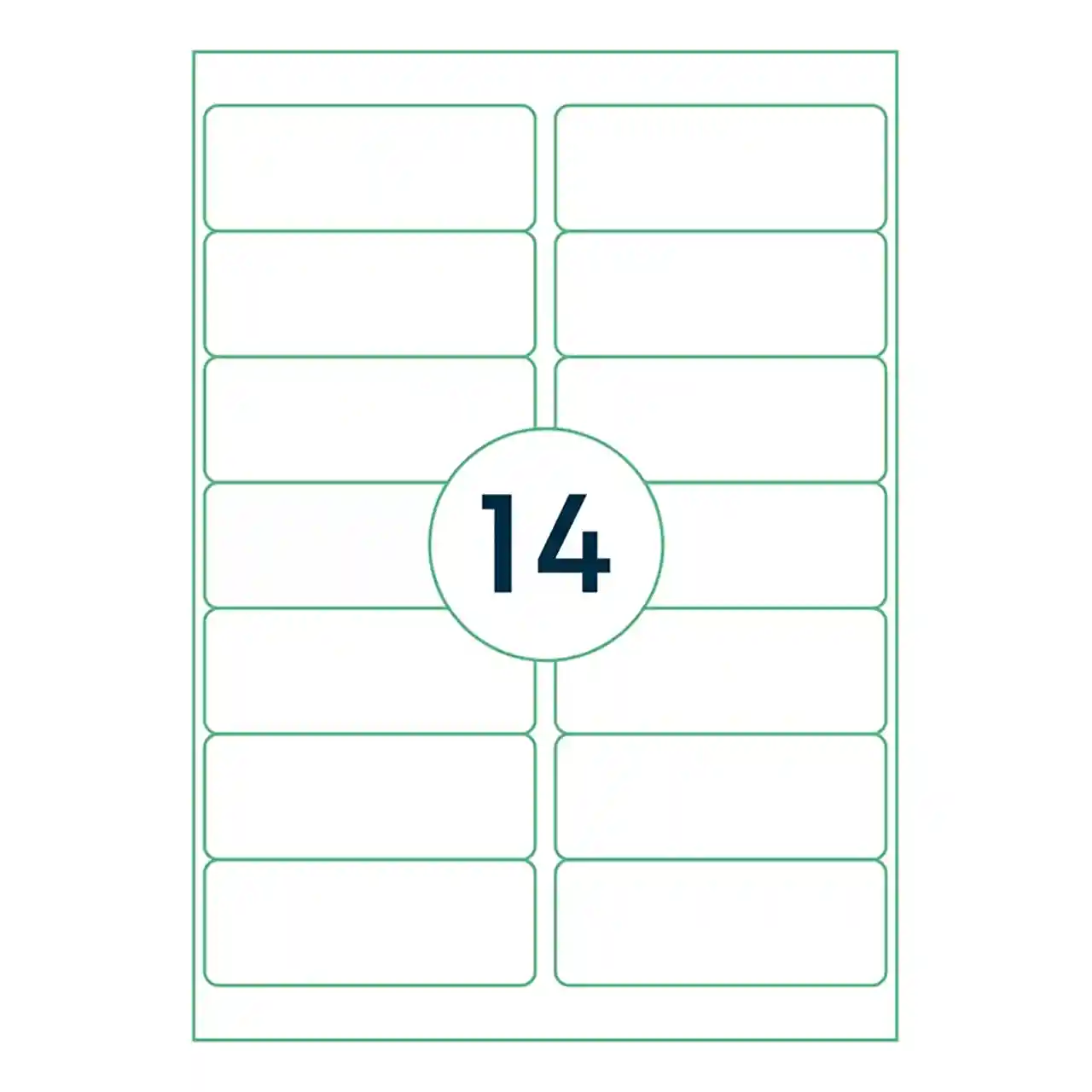 A4 etiketvellen - Afbeelding 10