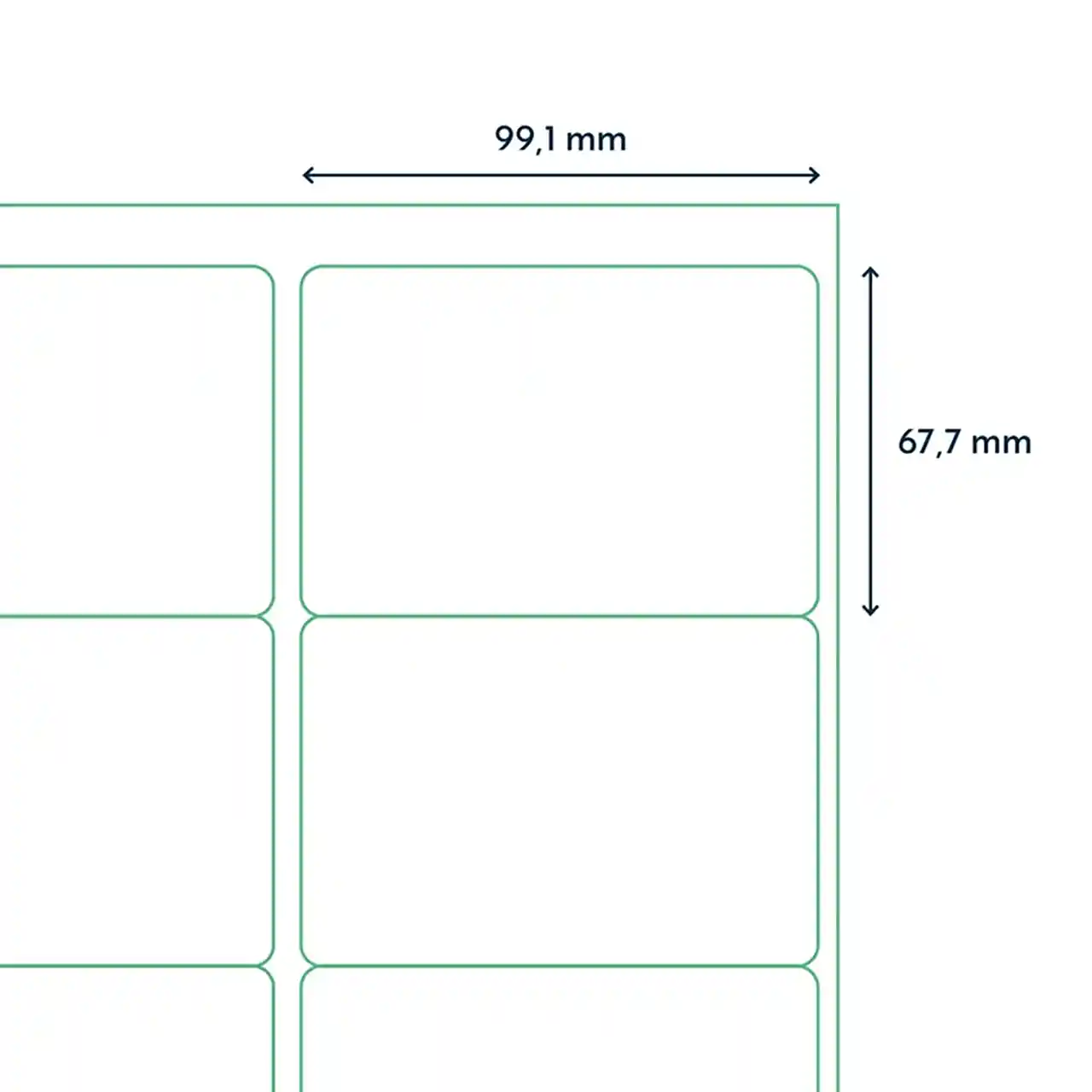 A4 etiketvellen - Afbeelding 6