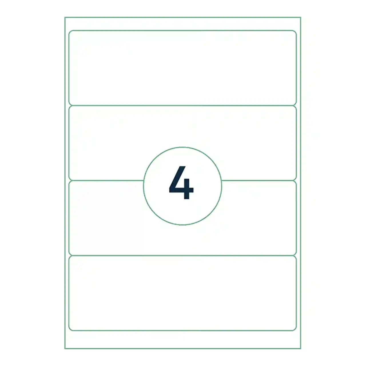 A4 etiketvellen - Afbeelding 22