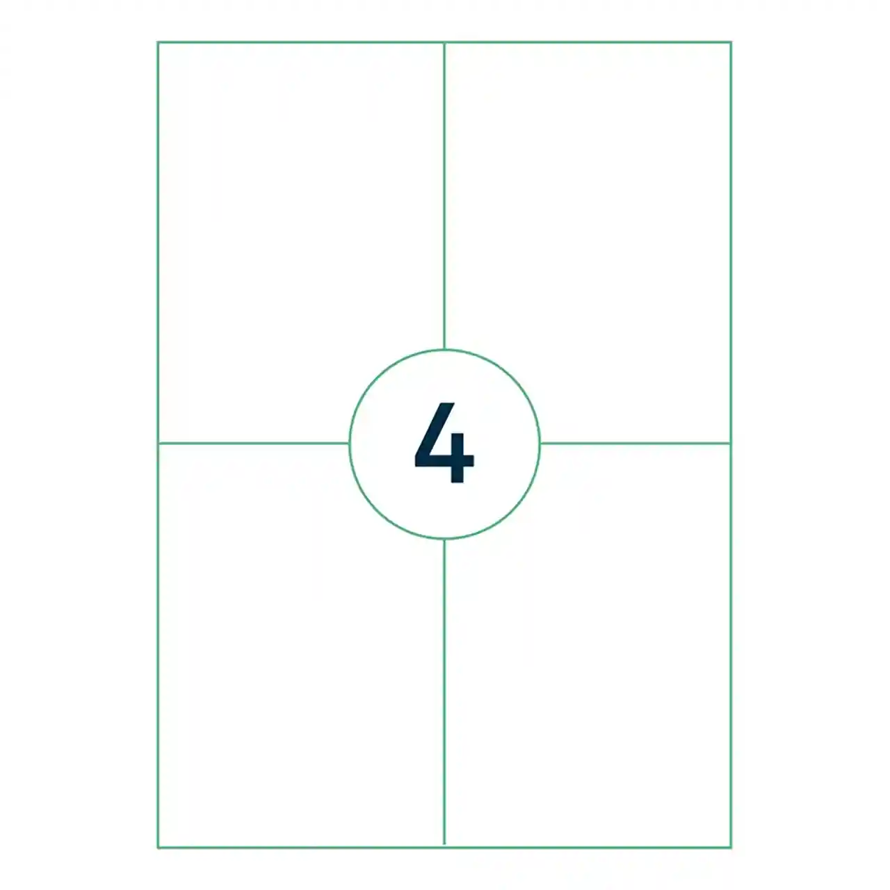 A4 etiketvellen - Afbeelding 4