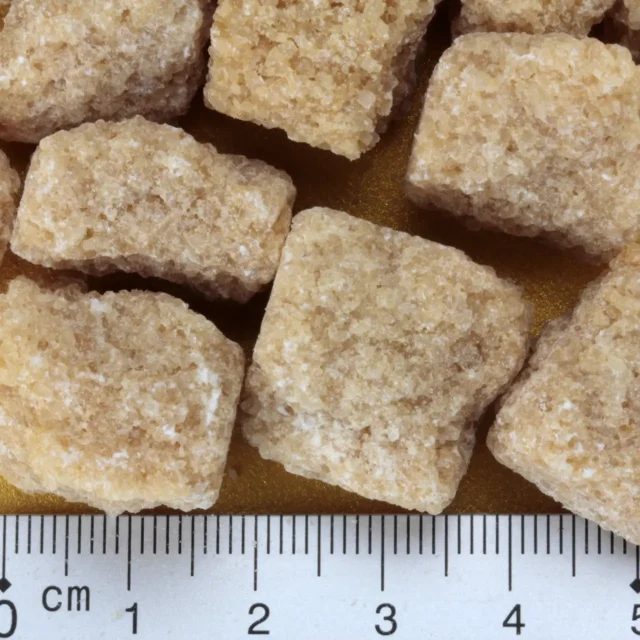 Bruine rietsuikerbrokjes