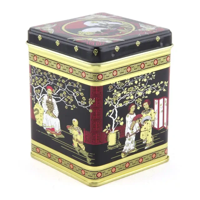 Theeblikje - Black Jap - 12 stuks