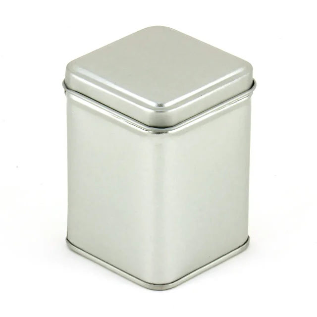 Theeblikje - Zilver - 24 stuks